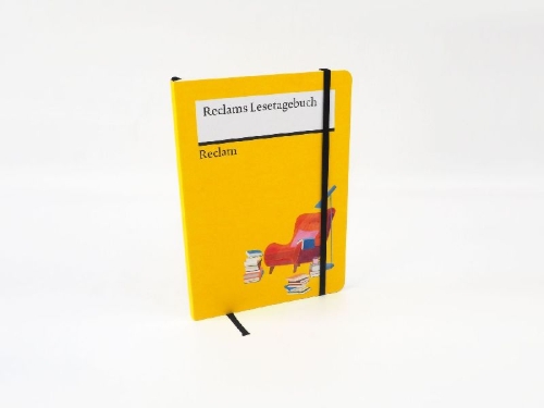 Buchcover und Innenansicht für das Buch: Reclams Lesetagebuch