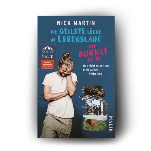 Buchcover und Innenansicht für das Buch: Die geilste Lücke im Lebenslauf - Die dunkle Seite