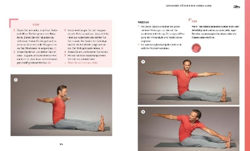 Buchcover und Innenansicht für das Buch: Vagus-Yoga