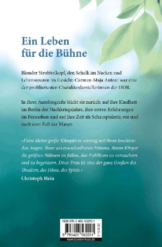 Buchcover und Innenansicht für das Buch: Im Leben gibt es keine Proben