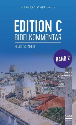 Buchcover und Innenansicht für das Buch: Edition C Bibelkommentar, Neues Testament, Gesamtausgabe im Schuber