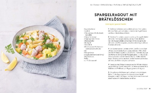 Buchcover und Innenansicht für das Buch: Spargelliebe