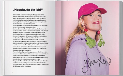 Buchcover und Innenansicht für das Buch: Sallader med smak