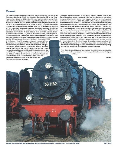 Buchcover und Innenansicht für das Buch: Deutsche Dampfloks
