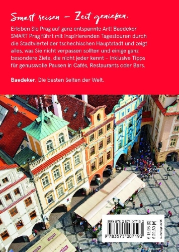 Buchcover und Innenansicht für das Buch: Baedeker SMART Reiseführer Prag