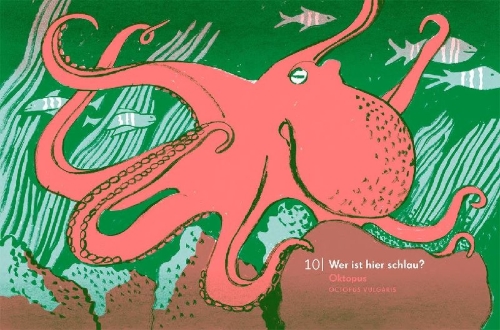 Buchcover und Innenansicht für das Buch: Überall Leben