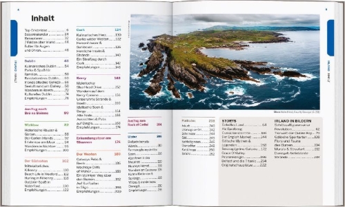 Buchcover und Innenansicht für das Buch: LONELY PLANET Reiseführer Entdecke Irland