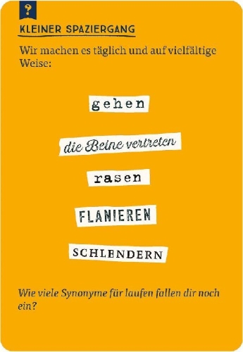 Buchcover und Innenansicht für das Buch: Das große Quiz der Synonyme