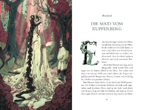 Buchcover und Innenansicht für das Buch: Die Froschprinzessin. Märchen aus aller Welt
