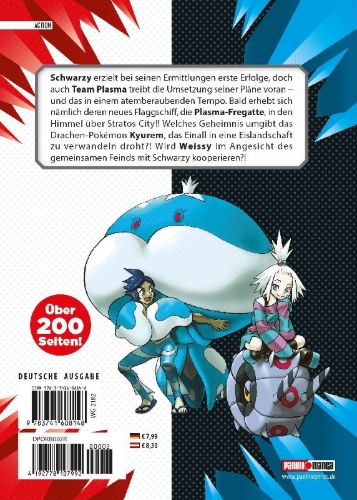 Buchcover und Innenansicht für das Buch: Pokémon Schwarz 2 und Weiss 2