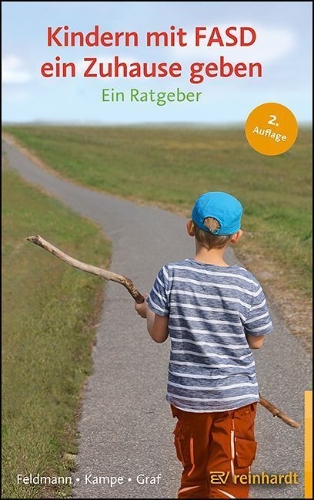 Buchcover und Innenansicht für das Buch: Kindern mit FASD ein Zuhause geben