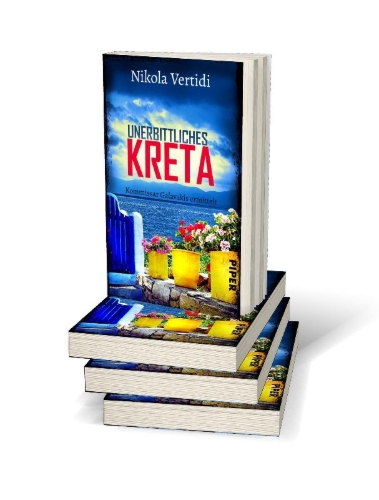 Buchcover und Innenansicht für das Buch: Unerbittliches Kreta