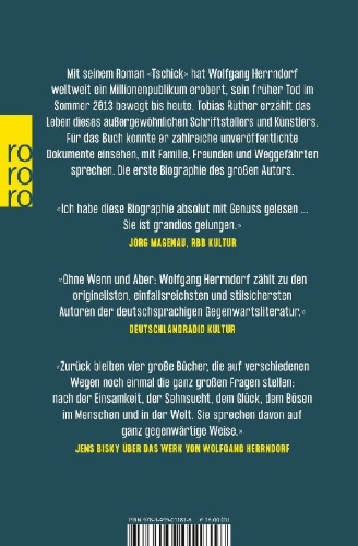 Buchcover und Innenansicht für das Buch: Herrndorf