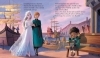 Buchcover und Innenansicht für das Buch: Disney Die Eiskönigin: Meine magische Gutenachtgeschichte