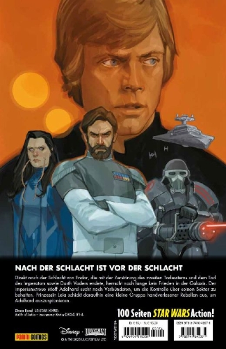 Buchcover und Innenansicht für das Buch: Star Wars: The Battle of Jakku - Insurgerncy Rising #1-#4