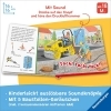 Buchcover und Innenansicht für das Buch: Hör mal hin - Sachen suchen, Sachen hören: Baustelle