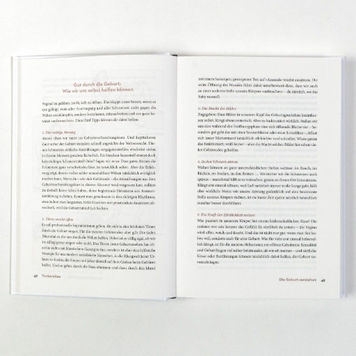 Buchcover und Innenansicht für das Buch: Das Geburtsbuch