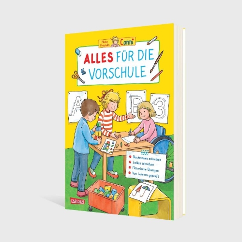 Buchcover und Innenansicht für das Buch: Beschäftigungsbuch