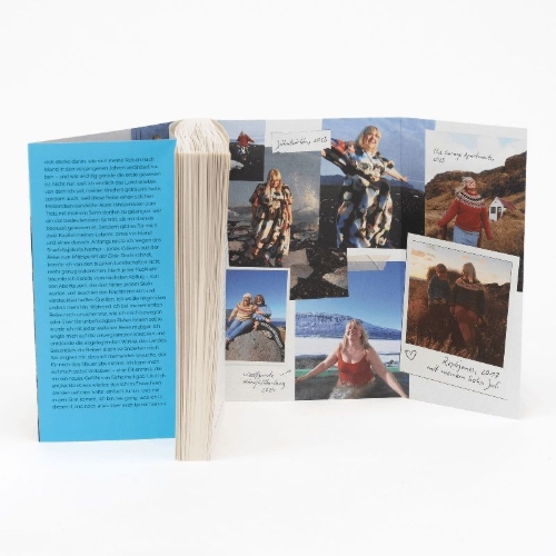 Buchcover und Innenansicht für das Buch: Mein Island