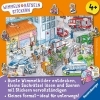 Buchcover und Innenansicht für das Buch: Wimmeln, Rätseln, Stickern: Fahrzeuge