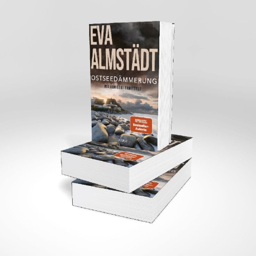 Buchcover und Innenansicht für das Buch: Ostseedämmerung