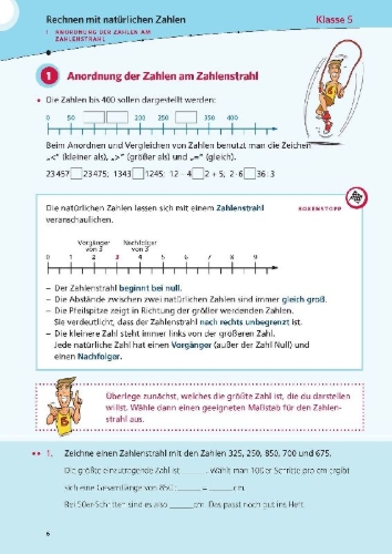 Buchcover und Innenansicht für das Buch: PONS Das große Übungsbuch Mathematik 5.-10. Klasse