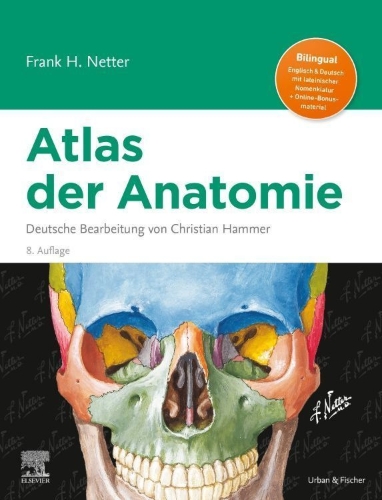 Buchcover und Innenansicht für das Buch: Netter Atlas der Anatomie
