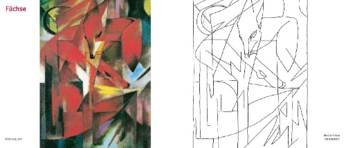 Buchcover und Innenansicht für das Buch: Franz Marc