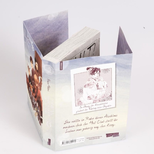 Buchcover und Innenansicht für das Buch: Ouran Koukou Host Bu