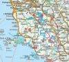 Buchcover und Innenansicht für das Buch: ROTHER Wanderführer Toskana - Der Süden. 50 Touren zwischen Florenz und der Maremma, im Chianti und um San Gimignano und Siena