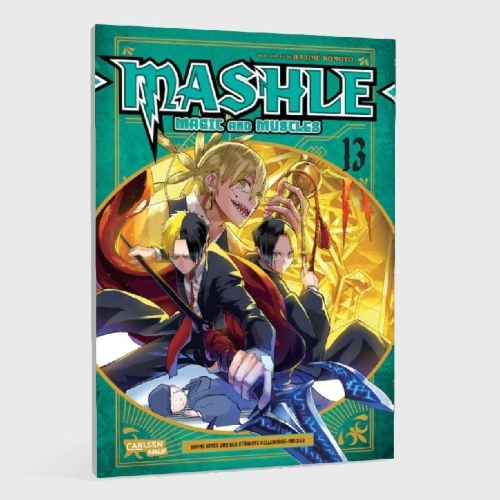 Buchcover und Innenansicht für das Buch: Mashle
