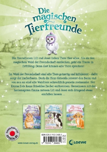 Buchcover und Innenansicht für das Buch: Matilda Fluffywing helps out