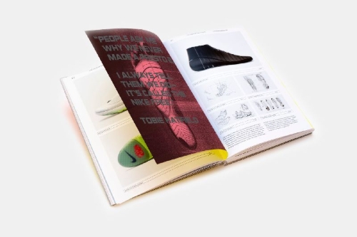 Buchcover und Innenansicht für das Buch: Nike: Better is Temporary