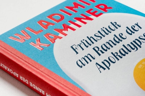 Buchcover und Innenansicht für das Buch: Frühstück am Rande der Apokalypse