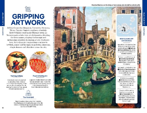 Buchcover und Innenansicht für das Buch: Lonely Planet Venice & the Veneto