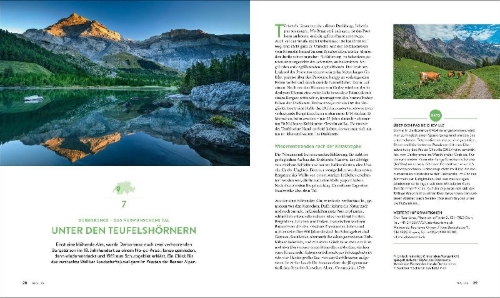 Buchcover und Innenansicht für das Buch: Secret Places Schweiz