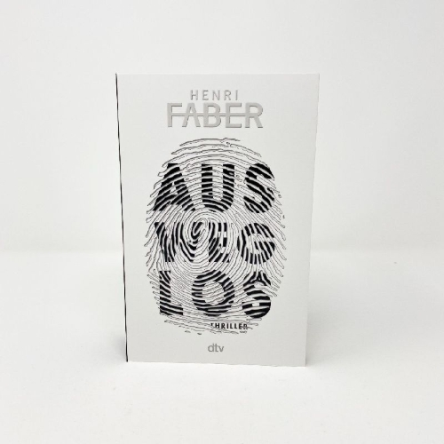 Buchcover und Innenansicht für das Buch: Ausweglos