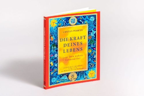 Buchcover und Innenansicht für das Buch: Die Kraft Deines Lebens