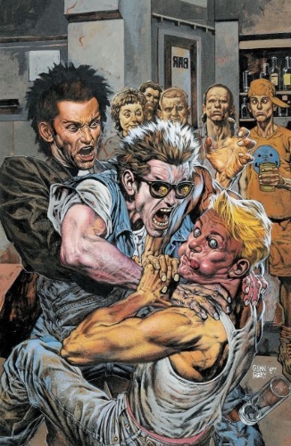 Buchcover und Innenansicht für das Buch: Preacher 05 - Stadt der Verdammten