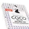 Buchcover und Innenansicht für das Buch: Mademoiselle Coco und der Mord im Kleinen Schwarzen