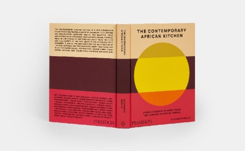 Buchcover und Innenansicht für das Buch: The Contemporary African Kitchen