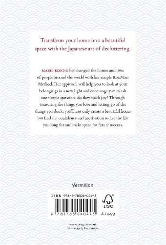 Buchcover und Innenansicht für das Buch: The Life-Changing Magic of Tidying