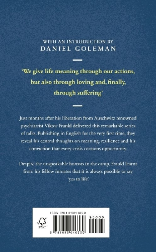 Buchcover und Innenansicht für das Buch: Yes To Life In Spite of Everything