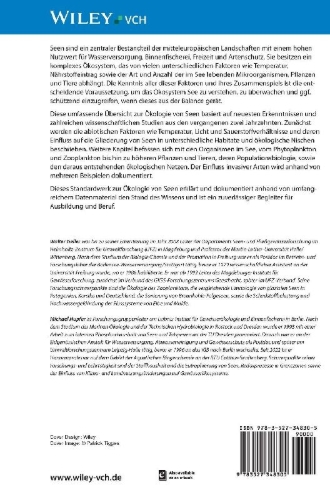 Buchcover und Innenansicht für das Buch: Seeökosysteme