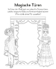 Buchcover und Innenansicht für das Buch: Disney: Mein erster Malblock