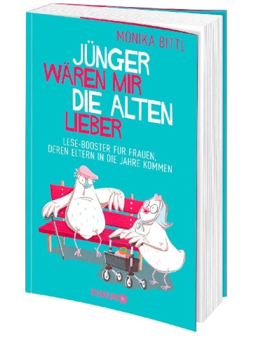 Buchcover und Innenansicht für das Buch: Jünger wären mir die Alten lieber