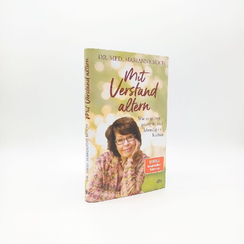 Buchcover und Innenansicht für das Buch: Mit Verstand altern