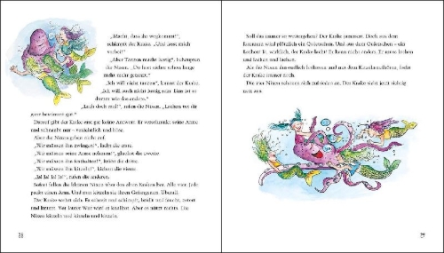 Buchcover und Innenansicht für das Buch: Zeit zum Vorlesen, Zeit zum Kuscheln - Die schönsten Vorlesegeschichten für die ganze Familie