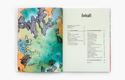 Buchcover und Innenansicht für das Buch: The Ugly Sketchbook