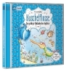 Buchcover und Innenansicht für das Buch: Kuschelflosse - Das goldige Glücksdrachen-Geglitzer
